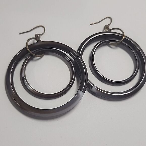 Circle Geometric Earrings Womens Jewelry - Picture 2 of 2
